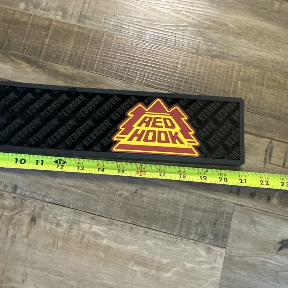 Red Hook Ale Brewery Black Rubber Spill Service Mat